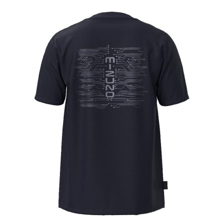 T-shirt Mizuno Athletics Graphic Bleu