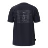 T-shirt Mizuno Athletics Graphic Bleu