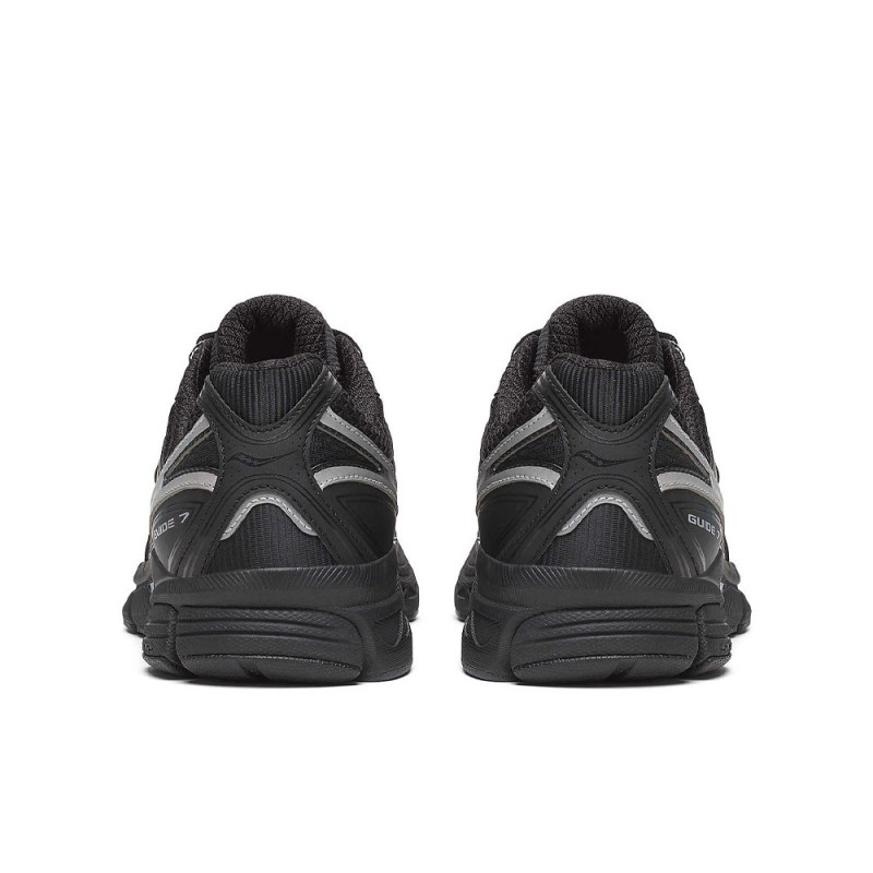 Baskets Saucony ProGrid Guide 7 Black/Silver – Amorti dynamique et stabilité pour vos runs