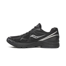 Baskets Saucony ProGrid Guide 7 Black/Silver – Amorti dynamique et stabilité pour vos runs