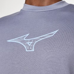 T-shirt Athletics RB Mizuno Gris