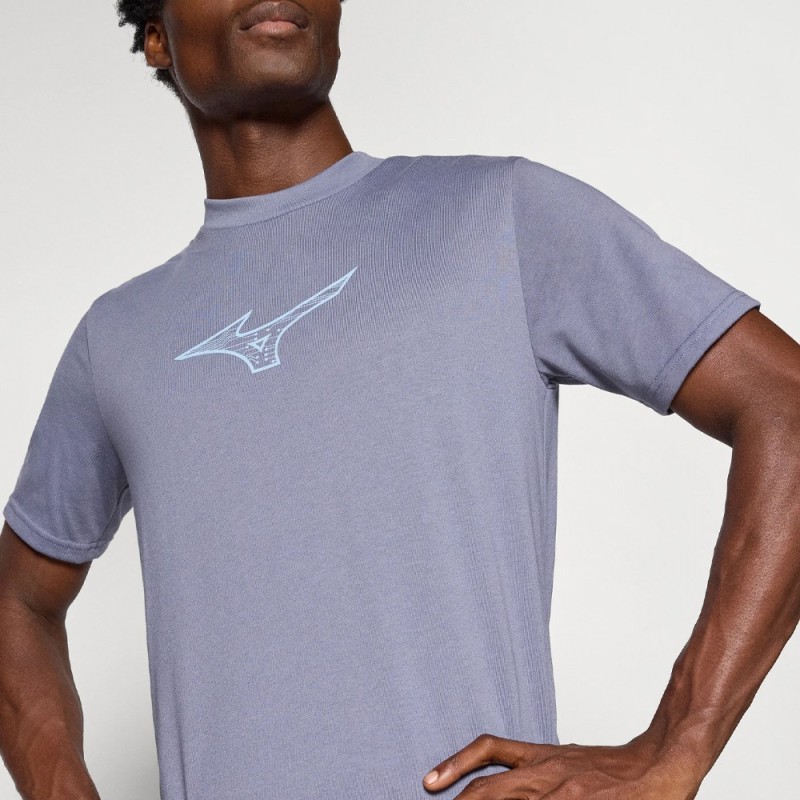 T-shirt Athletics RB Mizuno Gris