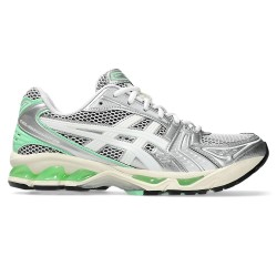 Baskets ASICS Gel-Kayano 14 Blanches et Vertes