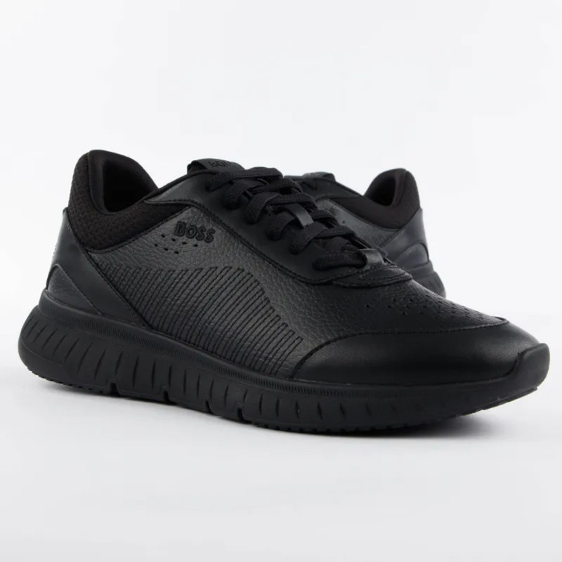 Baskets BOSS - Noir - de ville basse homme -Titanis_Runn_ltmx