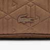 Petit sac reporter LACOSTE The Blend marron