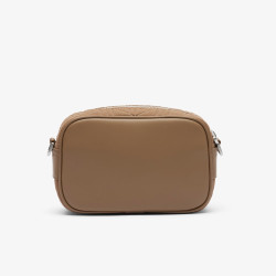 Petit sac reporter LACOSTE The Blend marron