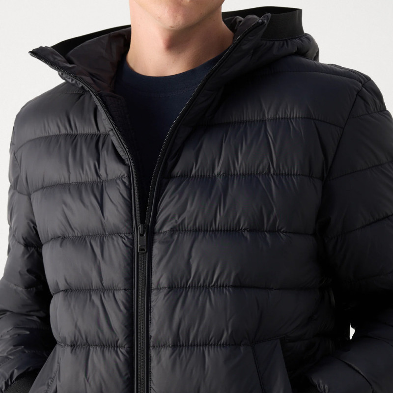 Veste matelassée ODENIS Boss coupe régulière noire