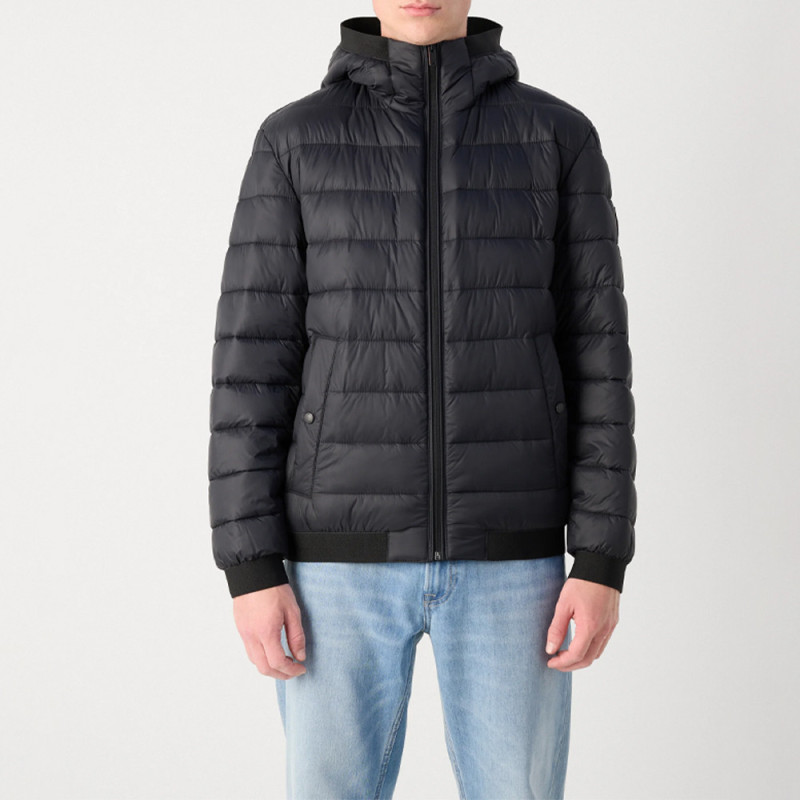 Veste matelassée ODENIS Boss coupe régulière noire