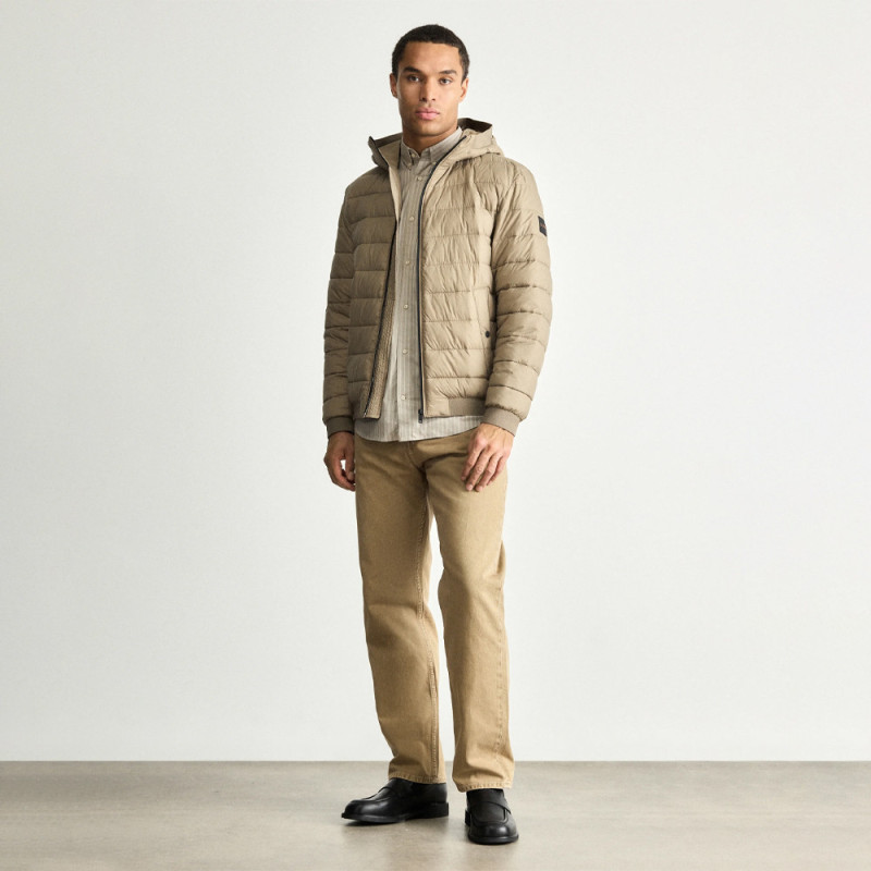 Veste matelassée ODENIS Boss coupe régulière vert clair