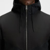 Veste à capuche en popeline microfibre déperlante H-Cireno4 BOSS noire