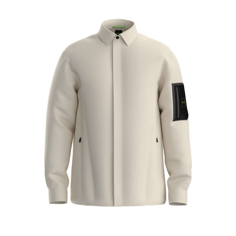 Surchemise matelassée déperlante ST_Expedit Padded L BOSS beige