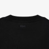 T-shirt loose fit jersey imprimé LACOSTE noir