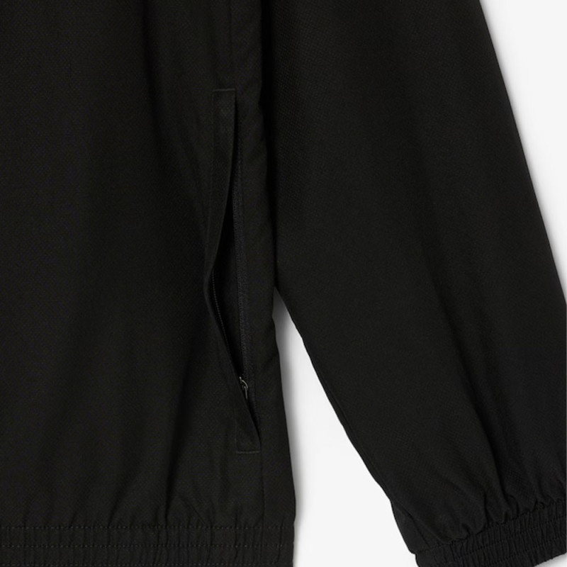 Survêtement Lacoste - NOIR - Tennis bande griffée