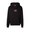 Sweat à capuche en molleton de coton avec logo en dégradé Danohood HUGO noir