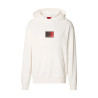 Sweat à capuche en molleton de coton avec logo en dégradé Danohood HUGO blanc