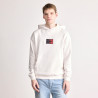 Sweat à capuche en molleton de coton avec logo en dégradé Danohood HUGO blanc