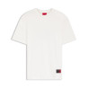 T-shirt en jersey de coton à logo dégradé Danoto HUGO blanc
