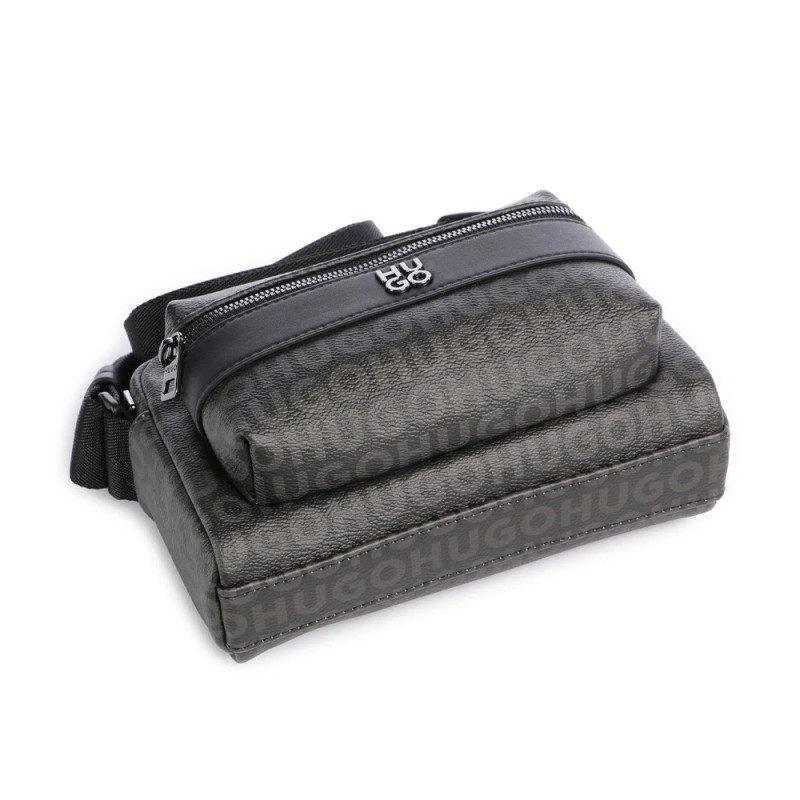 Sacoche bandoulière Quantic_M_EW_Crossb HUGO noire