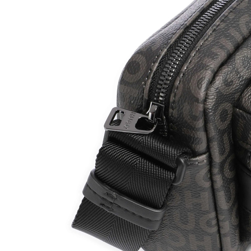 Sacoche bandoulière Quantic_M_EW_Crossb HUGO noire