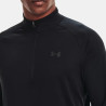 Haut à manches longues et zip Tech™ UNDER ARMOUR noir