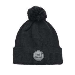 Bonnet à revers Driver Pom-BLK UNDER ARMOUR noir