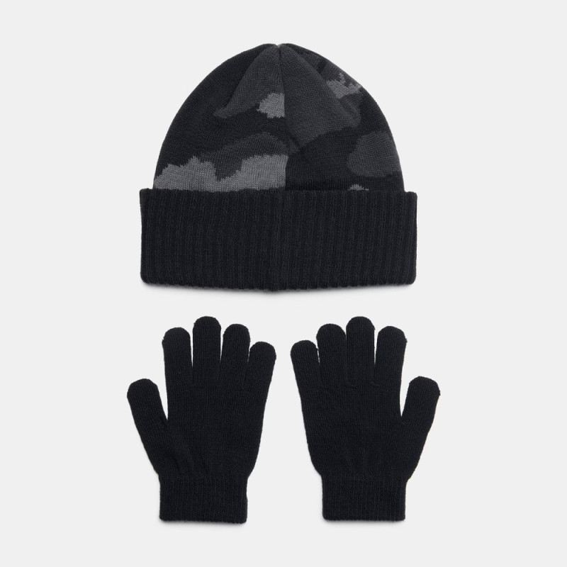 Ensemble enfant Bonnet et gants UNDER ARMOUR noir
