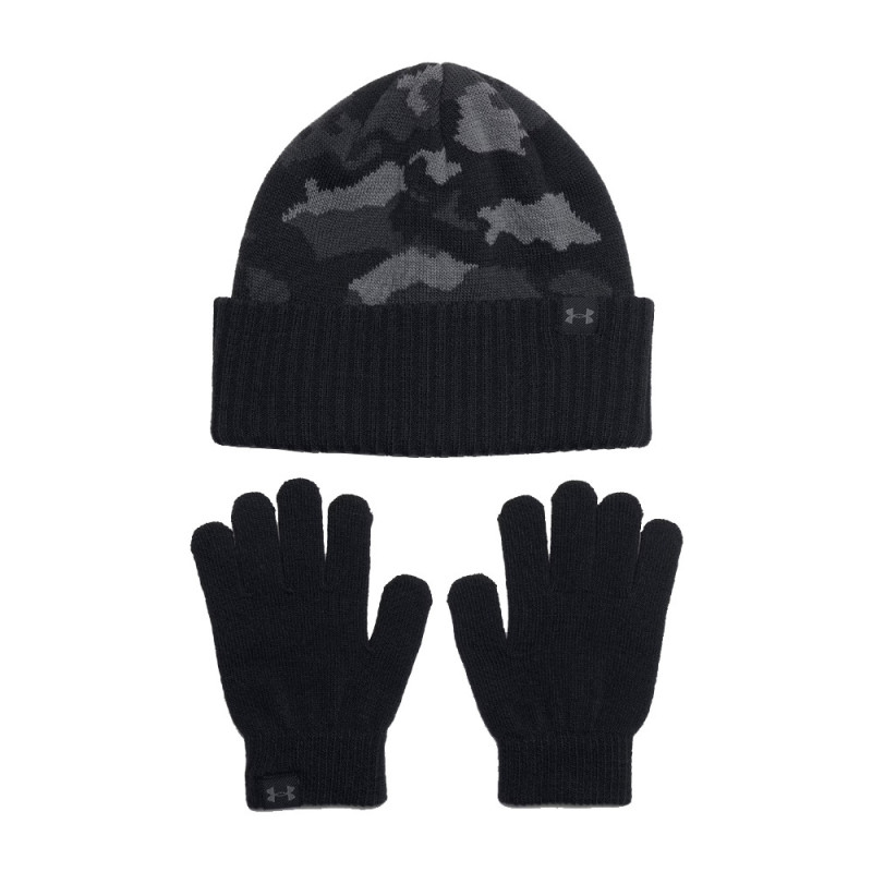 Ensemble enfant Bonnet et gants UNDER ARMOUR noir
