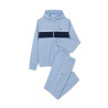 Ensemble survêtement Sport taffetas diamanté LACOSTE bleu clair