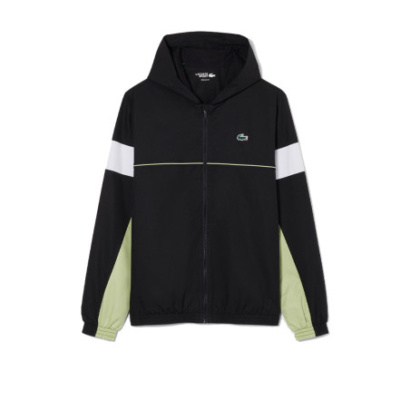 Veste de survêtement Sport color-block LACOSTE noire