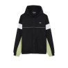 Veste de survêtement Sport color-block LACOSTE noire