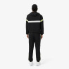 Ensemble survêtement Sport color-block LACOSTE noir et blanc