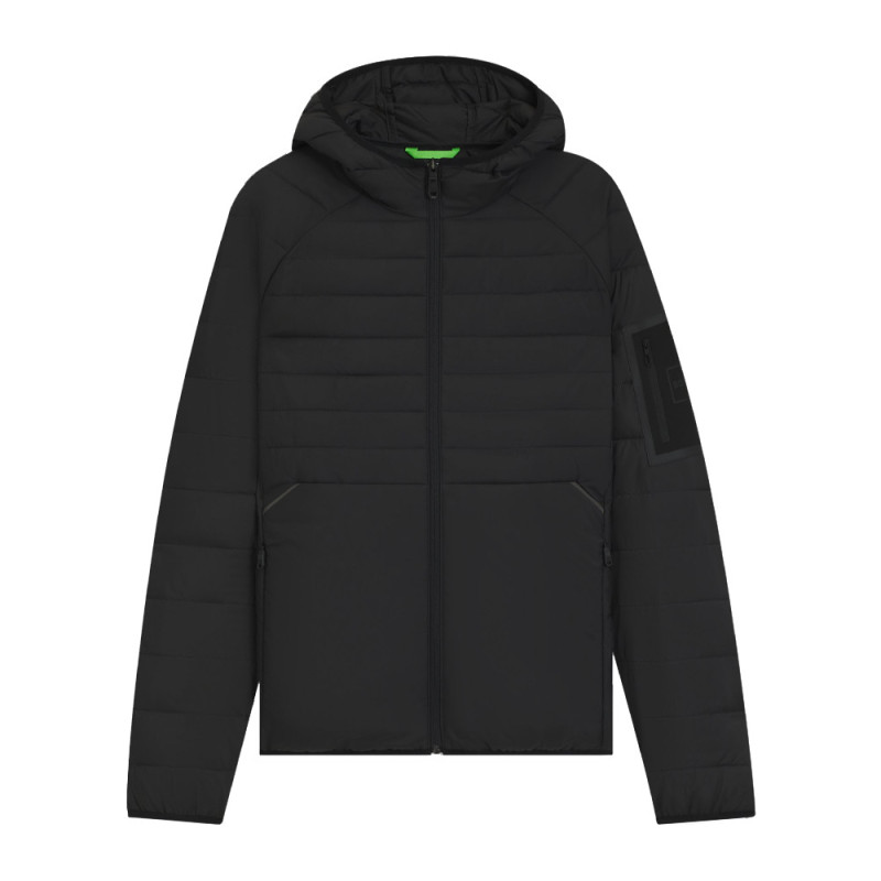 Veste déperlante à capuche et détails réfléchissants décoratifs OW_Urbanex JT HD BOSS noire