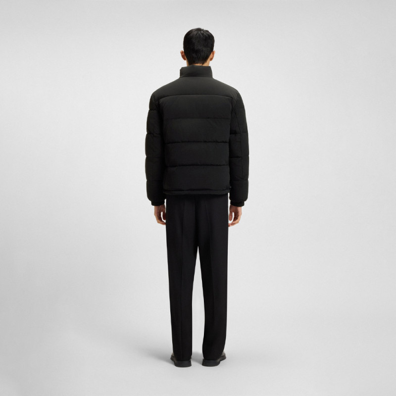 Veste matelassée déperlante avec patch logo Balto2541 HUGO noire