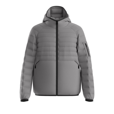 Veste déperlante à capuche et détails réfléchissants décoratifs OW_Urbanex JT HD BOSS grise