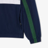 Ensemble survêtement Sport imprimé LACOSTE bleu marine et blanc