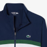 Ensemble survêtement Sport imprimé LACOSTE bleu marine et blanc