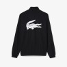 Ensemble survêtement Sport imprimé LACOSTE noir et blanc