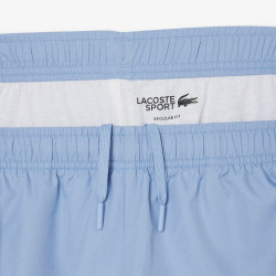 Ensemble survêtement Sport taffetas diamanté LACOSTE bleu clair