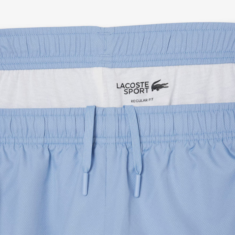 Ensemble survêtement Sport taffetas diamanté LACOSTE bleu clair