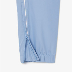 Ensemble survêtement Sport taffetas diamanté LACOSTE bleu clair