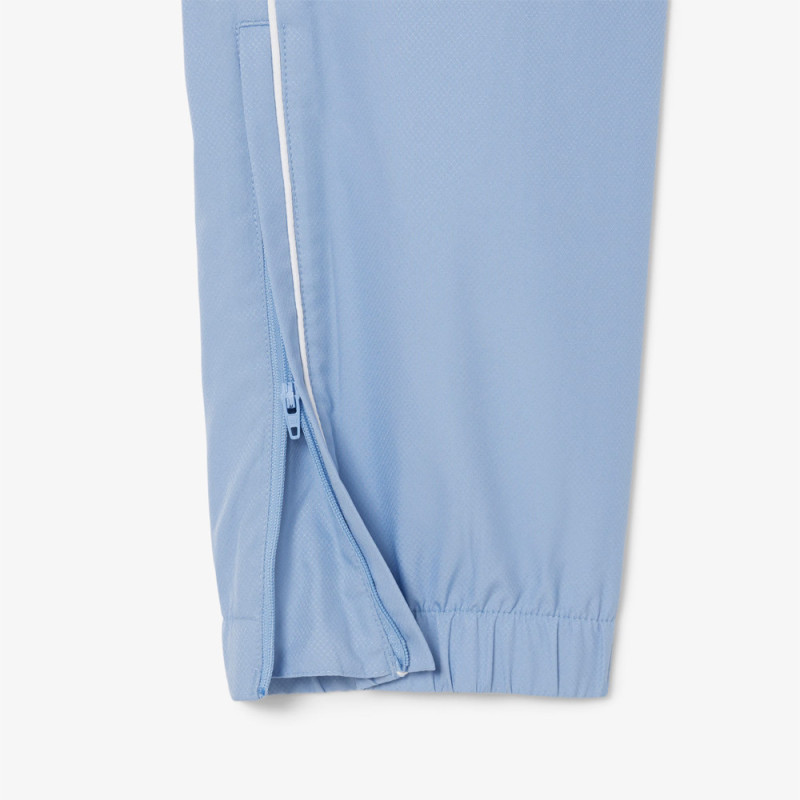 Ensemble survêtement Sport taffetas diamanté LACOSTE bleu clair