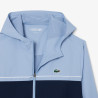Ensemble survêtement Sport taffetas diamanté LACOSTE bleu clair