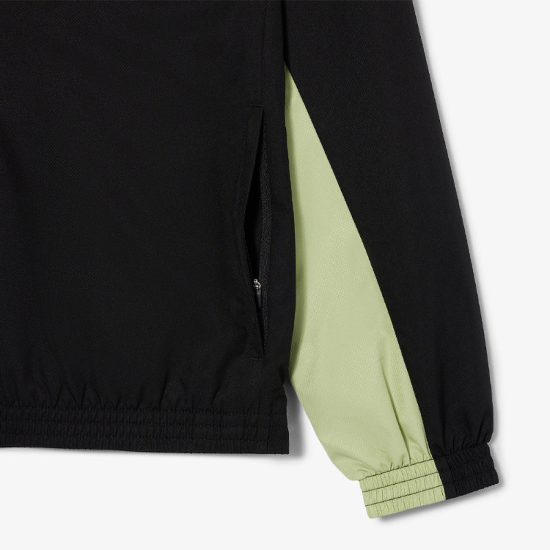 Veste de survêtement Sport color-block LACOSTE noire