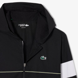 Veste de survêtement Sport color-block LACOSTE noire