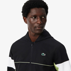 Veste de survêtement Sport color-block LACOSTE noire