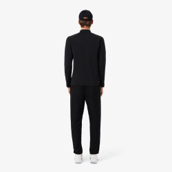Pantalon de survêtement Sport déperlant LACOSTE noir