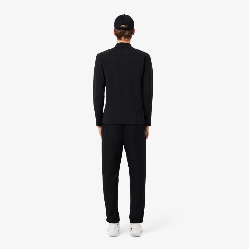 Pantalon de survêtement Sport déperlant LACOSTE noir