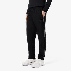 Pantalon de survêtement Sport déperlant LACOSTE noir