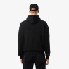 Sweatshirt à capuche loose fit brodé LACOSTE noir