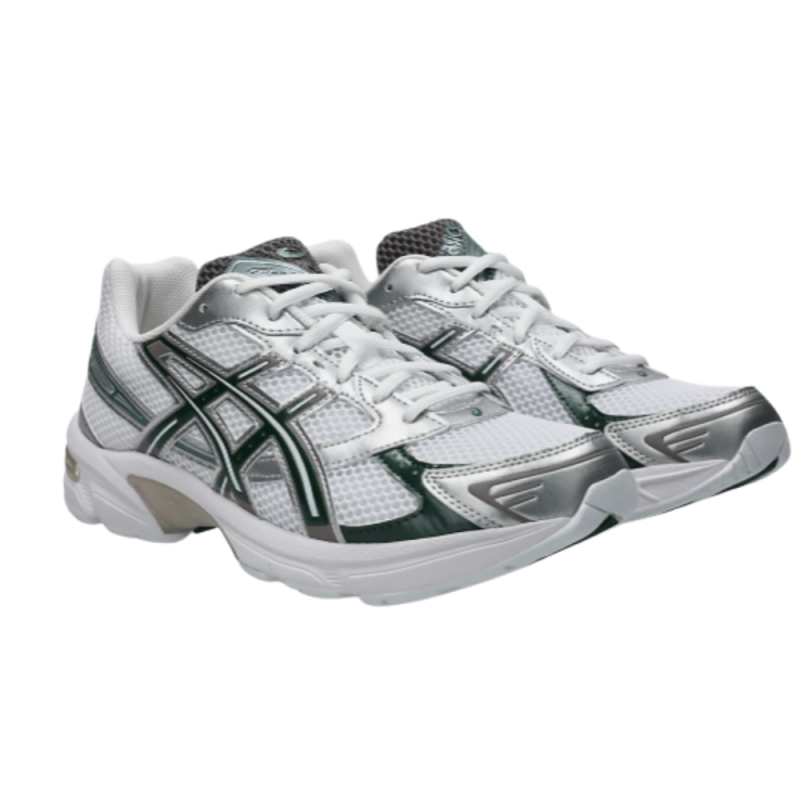 Baskets ASICS GEL-1130 White/Forest Night Stabilité et Confort|DM'Sports